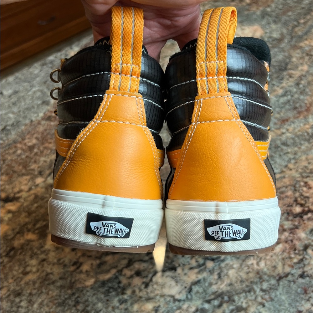 Vans Sk8-Hi Waterproof Insulated Skate Shoe - Glazed Ginger Brown SZ 10 - Picture 9 of 12